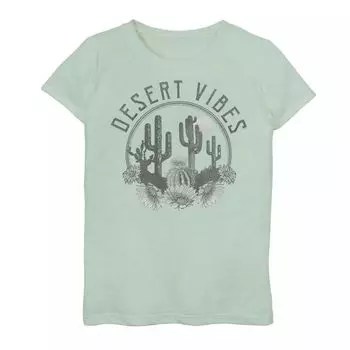 Футболка с рисунком Fifth Sun Desert Dreamer для девочек 7–16 лет Unbranded, светло-зеленый