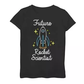 Футболка с рисунком Fifth Sun Future Rocket Scientist для девочек 7–16 лет Licensed Character