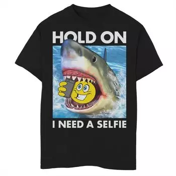 Футболка с рисунком Fifth Sun Jawsome Selfie Meme для мальчиков 8–20 лет Fifth Sun