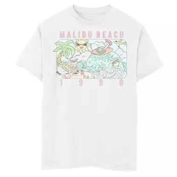 Футболка с рисунком Fifth Sun Malibu Beach для мальчиков 8–20 лет Licensed Character