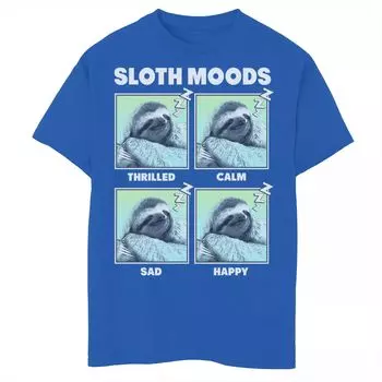 Футболка с рисунком Fifth Sun Sloth Moods Box Up для мальчиков 8–20 лет Fifth Sun