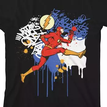 Футболка с рисунком Flash Spray Paint для мальчиков 8–20 лет Licensed Character