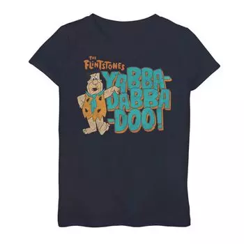 Футболка с рисунком Flintstones Yabba Don?t Fred для девочек 7–16 лет Licensed Character