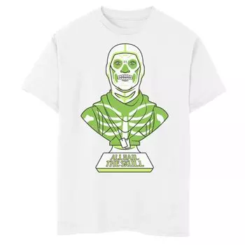 Футболка с рисунком Fortnite All Hail The Skull для мальчиков 8–20 лет Fortnite
