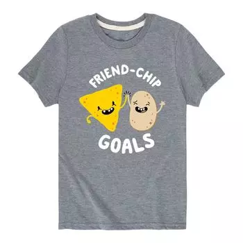 Футболка с рисунком «Friend Chip Goals» для мальчиков 8–20 лет Licensed Character