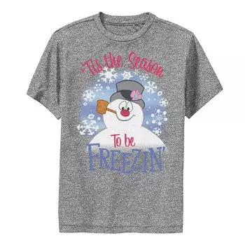 Футболка с рисунком Frosty The Snowman для мальчиков 8–20 лет. Пришло время замерзнуть. Licensed Character