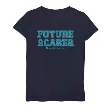 Футболка с рисунком «Future Scarer» для девочек 7–16 лет Disney/Pixar Monsters Inc. Licensed Character