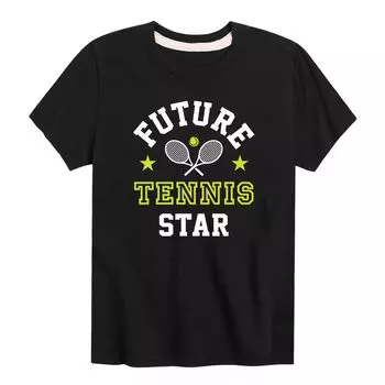 Футболка с рисунком Future Tennis Star для мальчиков 8–20 лет Licensed Character