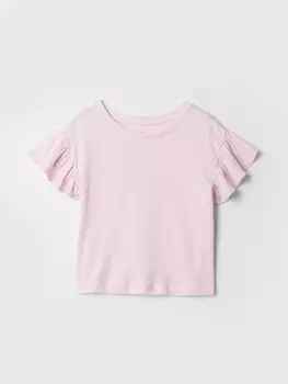 Футболка с рисунком Gap, розовый
