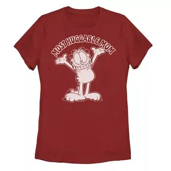 Футболка с рисунком Garfield Most Huggable Mom для юниоров Licensed Character