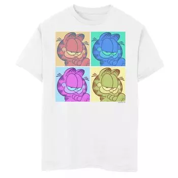 Футболка с рисунком Garfield Pop Boxed Up для мальчиков 8–20 лет Licensed Character
