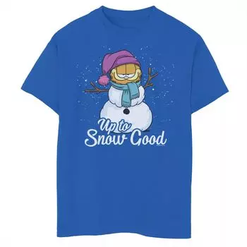 Футболка с рисунком Garfield Snow Good Holiday для мальчиков 8–20 лет Licensed Character