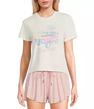 Футболка с рисунком GB Bronco, белый