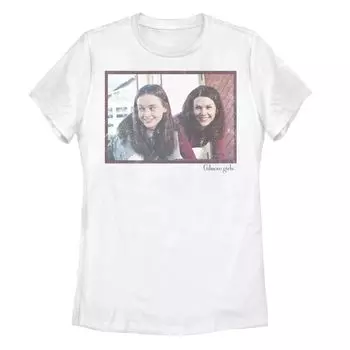 Футболка с рисунком Gilmore Girls Rory & Lorelai для юниоров Licensed Character, белый
