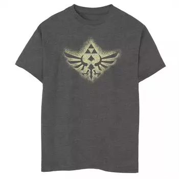 Футболка с рисунком Golden Triforce Sword для мальчиков 8–20 лет Nintendo Zelda Skyward Sword Licensed Character