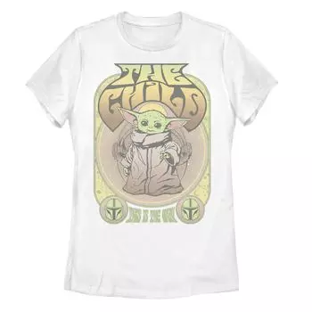 Футболка с рисунком Grogu «This Is The Way» от Disney's Star Wars: The Mandalorian Juniors Licensed Character