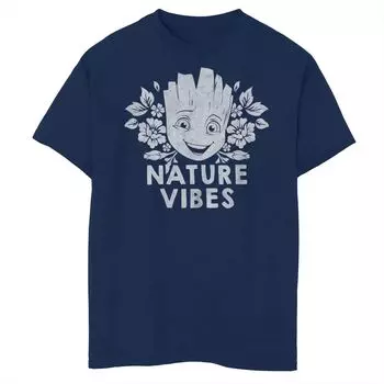 Футболка с рисунком Groot Nature Vibes для мальчиков 8–20 лет и хаски «Стражи Галактики» Licensed Character