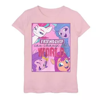 Футболка с рисунком группы дружбы My Little Pony для девочек 7–16 лет Licensed Character