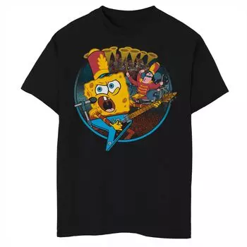 Футболка с рисунком группы Nickelodeon SpongeBob Squarepants для мальчиков 8–20 лет Licensed Character