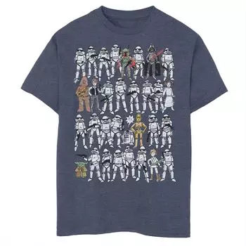 Футболка с рисунком группы «Звездные войны» для мальчиков 8–20 лет Star Wars