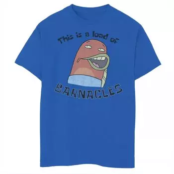 Футболка с рисунком «Губка Боб Квадратные Штаны» для мальчиков 8–20 лет «Это куча ракушек» Nickelodeon