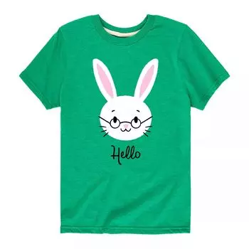 Футболка с рисунком «Hello Пасхальный кролик» для мальчиков 8–20 лет Licensed Character