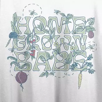 Футболка с рисунком Home Grown Babe для юниоров