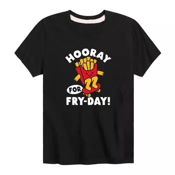 Футболка с рисунком Hooray For Fry-Day для мальчиков 8–20 лет Licensed Character