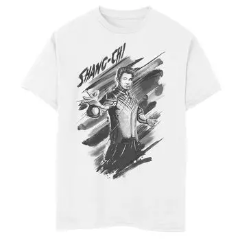 Футболка с рисунком и графическим плакатом для мальчиков 8–20 лет Marvel Shang-Chi Licensed Character