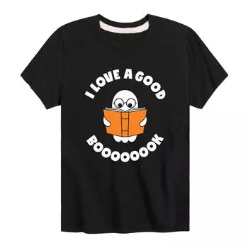 Футболка с рисунком I Love A Good Booook для мальчиков 8–20 лет Licensed Character, черный