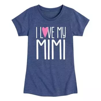 Футболка с рисунком «I Love My Mimi» для девочек 7–16 лет Licensed Character