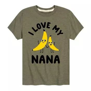 Футболка с рисунком I Love My Nana для мальчиков 8–20 лет Licensed Character