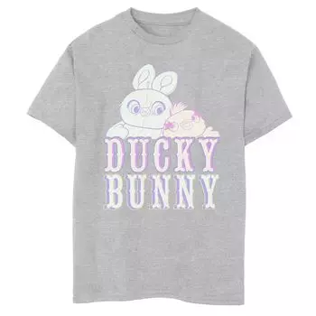 Футболка с рисунком «История игрушек 4» для мальчиков 8–20 лет «Утка и кролик» Disney/Pixar «Лучшие друзья» Disney / Pixar