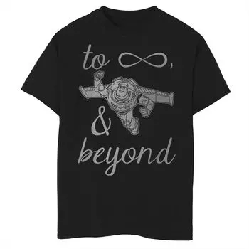 Футболка с рисунком «История игрушек» Disney/Pixar для мальчиков 8–20 лет Buzz Infinity Sketch Disney / Pixar