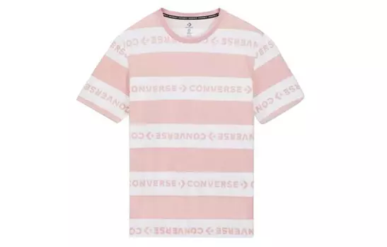 Футболка с рисунком из блокнота для мужчин, розовая Converse, розовый