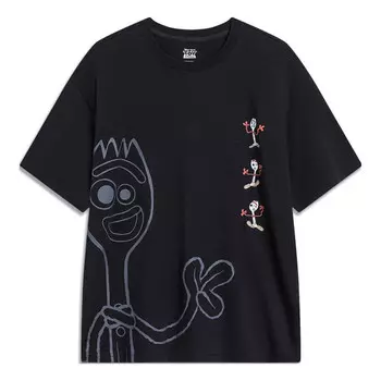 Футболка с рисунком из истории игрушек Li-Ning, черный