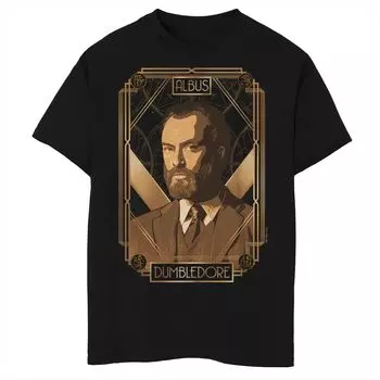 Футболка с рисунком «Юный Альбус Дамблдор» для мальчиков 8–20 лет «Гарри Поттер: Фантастические твари: Преступления Гриндевальда» Harry Potter