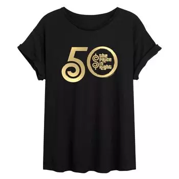 Футболка с рисунком к 50-летию Juniors' The Price Is Right Licensed Character