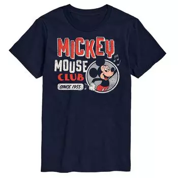 Футболка с рисунком «Клуб Микки Мауса 100 Big & Tall 1955» Disney, синий