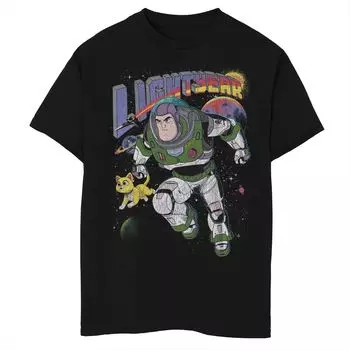 Футболка с рисунком «Космический рейнджер Базз и Сокс» Disney/Pixar Lightyear для мальчиков 8–20 лет Licensed Character
