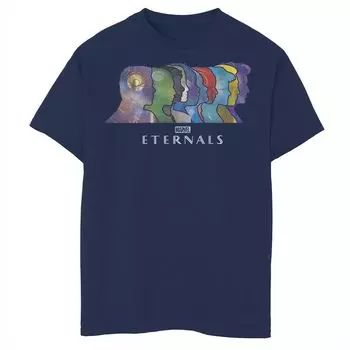 Футболка с рисунком «Космический силуэт» для мальчиков 8–20 лет Marvel Eternals Licensed Character