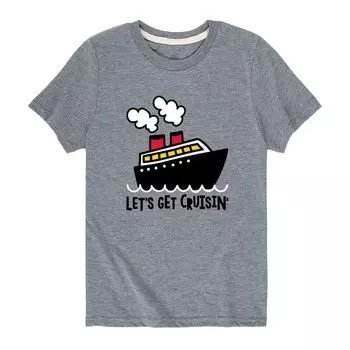 Футболка с рисунком Lets Get Cruisin' Vacation для мальчиков 8–20 лет Licensed Character
