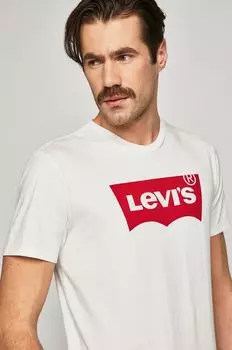 Футболка с рисунком Levi's, белый