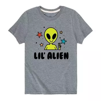 Футболка с рисунком Lil Alien And Stars для мальчиков 8–20 лет Licensed Character