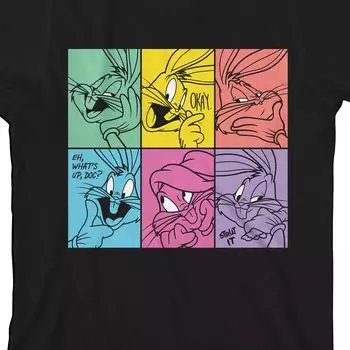 Футболка с рисунком Looney Tunes Bugs Bunny для мальчиков 8–20 лет Licensed Character