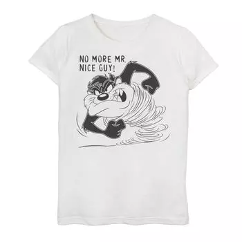 Футболка с рисунком Looney Tunes Mr Nice Guy для девочек 7–16 лет Licensed Character
