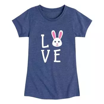 Футболка с рисунком Love With Bunny для девочек 7–16 лет Licensed Character