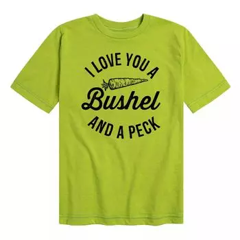 Футболка с рисунком Love You A Bushel And A Peck для мальчиков 8–20 лет Licensed Character