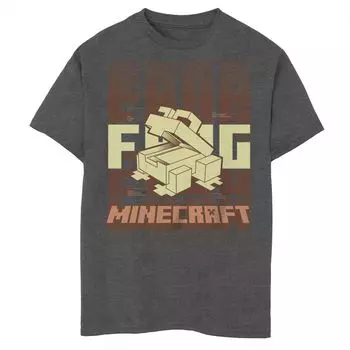 Футболка с рисунком лягушки Minecraft для мальчиков 8–20 лет Licensed Character