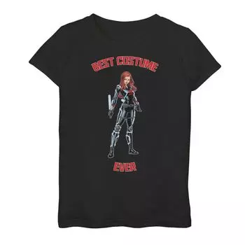 Футболка с рисунком «Лучший костюм на свете» для девочек 7–16 лет Marvel Black Widow Licensed Character